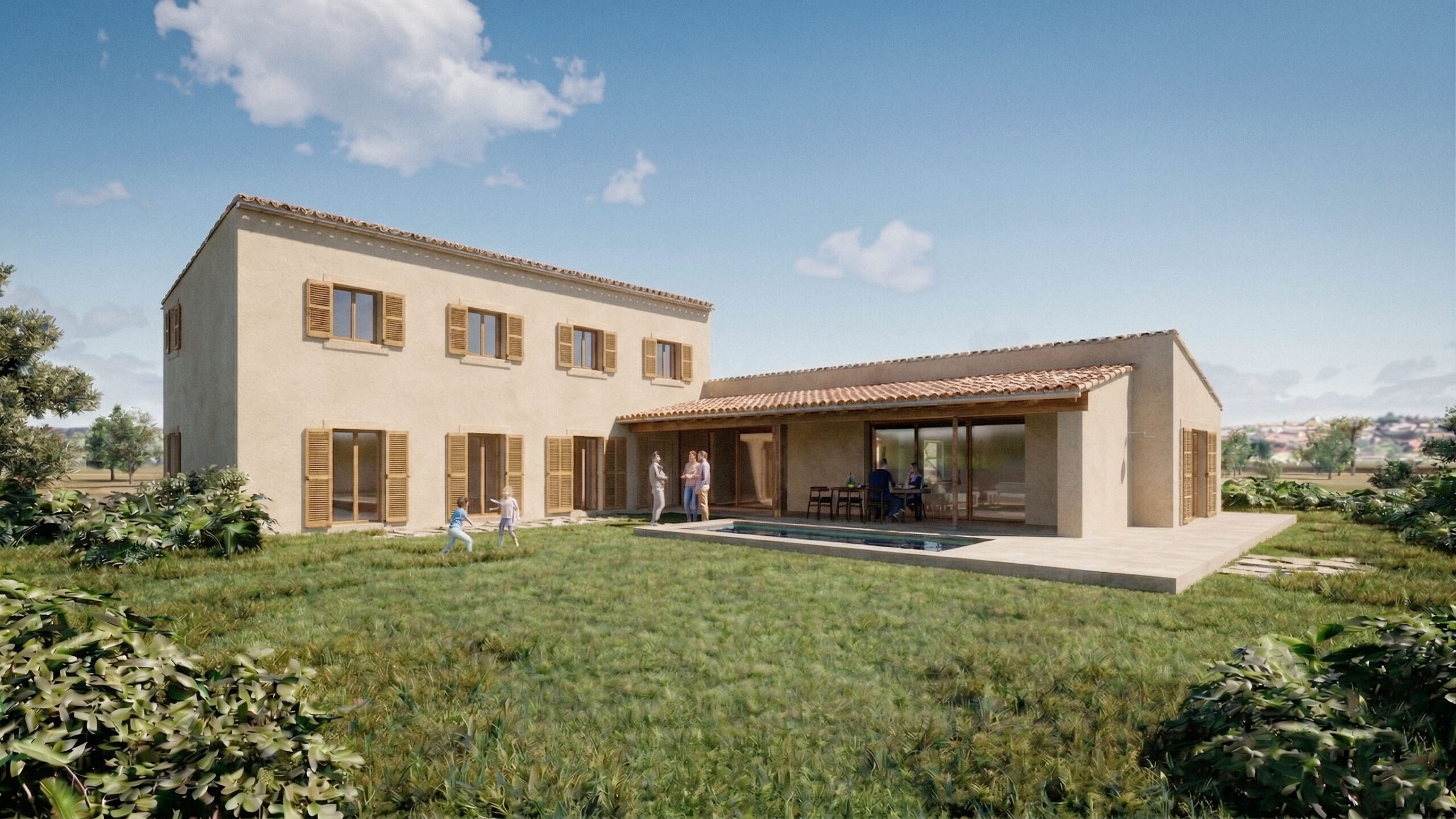 Arquitectura casa unifamiliar en Mallorca